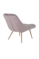 Artistiq Fauteuil 'Jurre' Velvet, kleur Roze - thumbnail