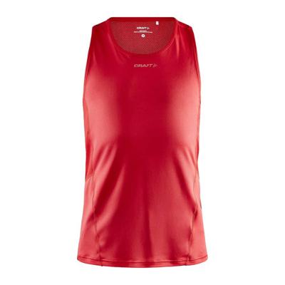 Craft 1908755 Adv Essence Singlet Men - Bright Red - L