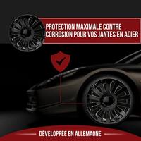 Albrecht wieldop "wind black plus" wheel cover wind s 17" set of 4 ml plus - thumbnail