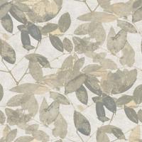 Decoprint Herbarium Behang met bladeren print - HE27270 - thumbnail