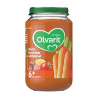 Olvarit Olvarit Wortel Rundvlees Aardappels 6m04 (200g) - thumbnail