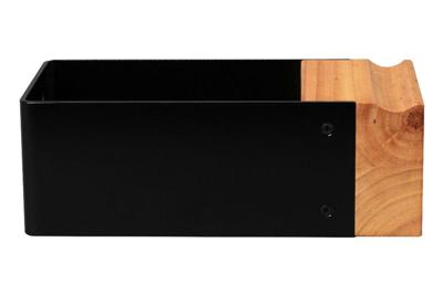 Tangible Wall Rack Ophangen Muur - Zwart Tangible Wall Rack Ophangen Muur - Zwart