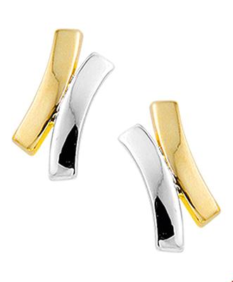 TFT Oorknoppen Geelgoud 12 mm x 5.5 mm