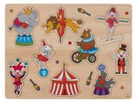 Engelhart Houten knoppuzzel circus 30x23cm - thumbnail