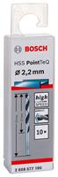 Bosch Accessoires 10X Metaalboor HSS Pointeq 2,2mm - 2608577190 - thumbnail