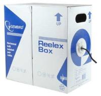 UTP Cat5E Lan-kabel, stug, 305 meter Outdoor - thumbnail