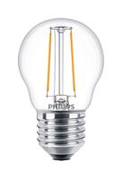 Philips LED 76329900 LED-lamp Energielabel F (A - G) E27 Kogel 2 W = 25 W Warmwit (Ø x h) 4.5 cm x 7.8 cm Filament / Retro-LED 1 stuk(s) - thumbnail