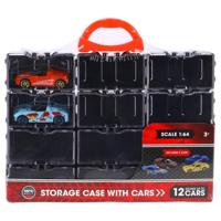 Rapid Wheels Opbergbox + 2 Die-Cast Voertuigen - thumbnail