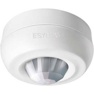 ESYLUX EB10430893 Aanwezigheidsmelder (plafond) Opbouw (op muur) 360 ° Relais Wit IP40