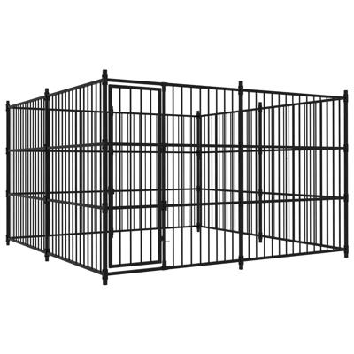 Hondenkennel voor buiten 300x300x185 cm
