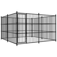 Hondenkennel voor buiten 300x300x185 cm - thumbnail