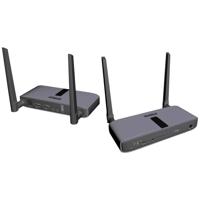 SpeaKa Professional SP-HWE-800 Draadloze HDMI-set 150 m 5 GHz 1920 x 1080 Pixel Veilige draadloze overdracht, Doorgeluste HDMI-uitgang - thumbnail