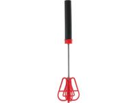 Excellent Houseware Garde kunststof met rvs 26x6x6cm rood - thumbnail