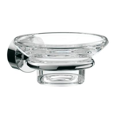 Emco Rondo 2 zeephouder met zeepschaal chroom 453000100 Emco Rondo 2 zeephouder met zeepschaal chroom 453000100