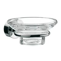 Emco Rondo 2 zeephouder met zeepschaal chroom 453000100 - thumbnail