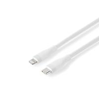 Nedis Lightning Kabel | USB 2.0 | Apple Lightning 8-Pins | USB-C Male | 480 Mbps | Vernikkeld | 1.50 m | Rond | Silicone | Wit | Doos - CCGB39800WT15 - thumbnail