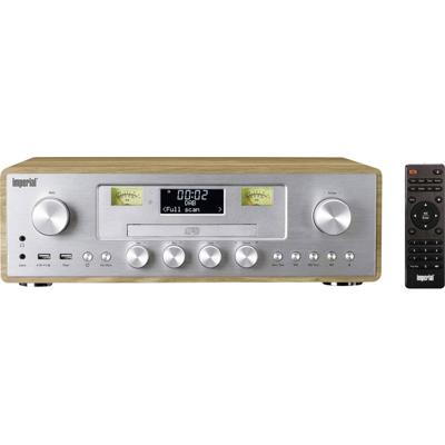 Imperial DABMAN 280CD buche / silber Radio DAB+, FM Zilver