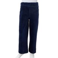 VidaXL Kinderbroek 116 ribfluweel marineblauw - thumbnail