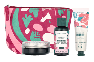 The Body Shop G2 Beauty Bag British Rose 140 ml The Body Shop G2 Beauty Bag British Rose 140 ml