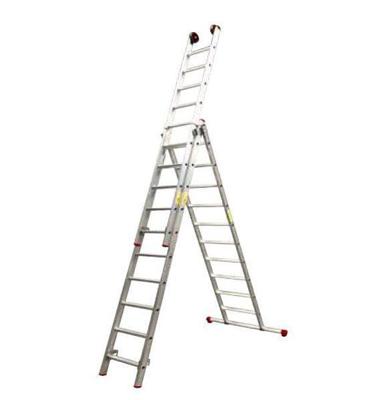 Little jumbo Reformladder SuperPRO | 3x10 treden | met stabilisatiebalk - 1250470310
