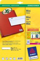 Etiket Avery L7656-25 46x11.1mm wit 2100 etiketten - thumbnail