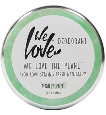 We Love The Planet Natuurlijke Deodorant in Blik &apos;Mighty Mint&apos;