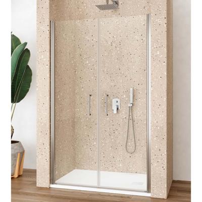 Nisdeur Lacus Giglio Evo Saloon 2 Klapdeuren 75x200 cm Helder Glas Chroom Lacus Nisdeur Lacus Giglio Evo Saloon 2 Klapdeuren 75x200 cm Helder Glas Chroom Lacus