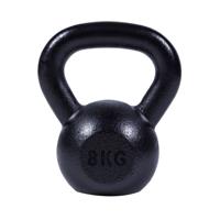 Kettlebell (8 kg) Gietijzer Zwart - thumbnail