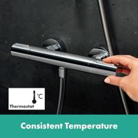 Hansgrohe Ecostat Element Opbouw douchethermostaat, chroom - thumbnail
