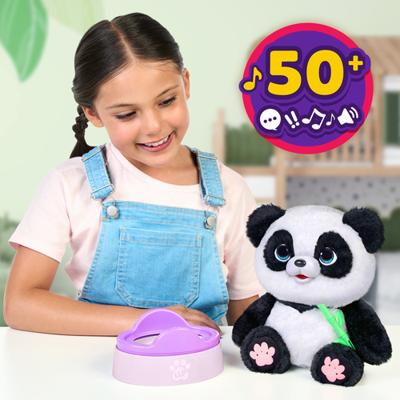 Spectron Little live pets my baby panda chuchu - interactieve knuffel