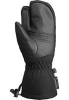 Reusch Lando R-TEX® XT Junior Lobster 3 Vinger Handschoen Kinderen Black/Silver 4 - thumbnail