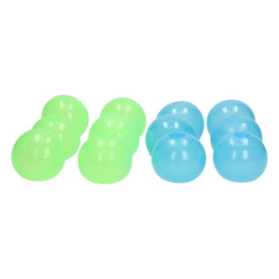 Toi-Toys glow throw glow in the dark ballen 12 stuks