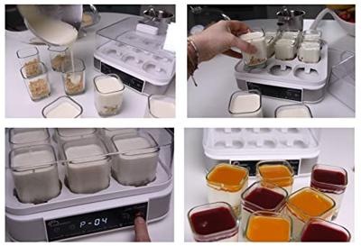 Yogurtiera LITTLE BALANCE - Little Dessert - Capacità 9 vasetti da 145 ml - 5 programmi automatici - 30 W