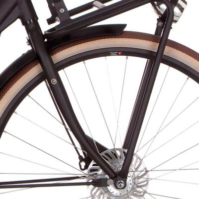 Cortina voorvork e-u4 h mm jet black matt