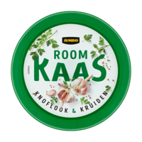 Jumbo Roomkaas Knoflook & Kruiden 125 g - thumbnail