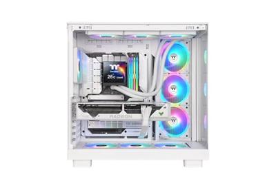 Thermaltake MAGFloe 420 Ultra Snow Edition All-In-One Liquid Cooler White CPU-koellichaam met ventilator Thermaltake MAGFloe 420 Ultra Snow Edition All-In-One Liquid Cooler White CPU-koellichaam met ventilator