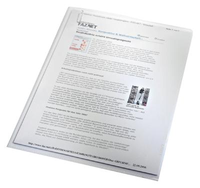 Leitz L-map Premium uit gekorreld PP, 120 micron, pak van 100 stuks