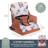 Draagbare kinderstoel - DREAMBABY - Grab 'N Go - Kinderstoel 6 maanden-3 jaar - Compact, lichtgewicht met opbergruimte - thumbnail