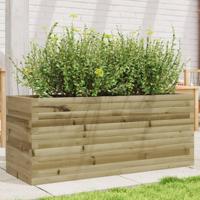 VidaXL Plantenbak 110x40x45,5 cm geïmpregneerd grenenhout - thumbnail