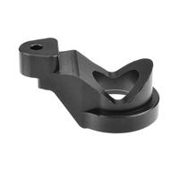 Team Corally - Servo Saver Steering Arm - 7075 T6 - Hard Anodised - Black - 1 pc - thumbnail