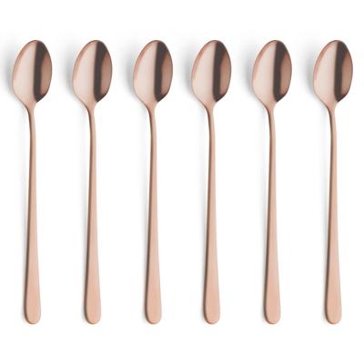 Amefa Austin Latte Lepels 6 Stuks Koper