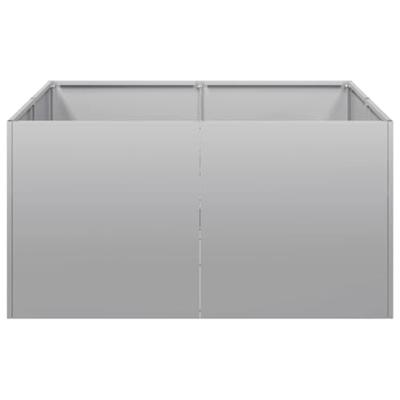 Plantenbak 80x80x40 cm gegalvaniseerd staal