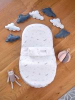 Ergonomisch coconmatras - RED CASTLE - COCOONABABY - Happy Fox hoeslaken - thumbnail