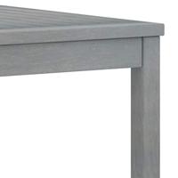 Salontafel 100x50x33 cm massief acaciahout grijs - thumbnail