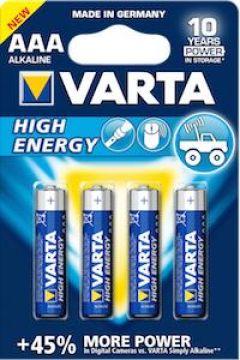 Varta high energy aaa r03 4903 bl.a4 - 3015310 Varta high energy aaa r03 4903 bl.a4 - 3015310
