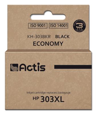 Actis KH-303BKR inkt voor HP printer, vervanging HP 303XL T6N04AE; Premium; 20ml; 600 pagina's; zwart