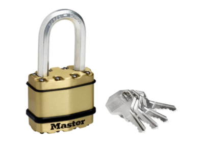 Masterlock Hangslot Excell 45mm, b. 38mm, O8mm - M1BEURDLF M1BEURDLF Masterlock Hangslot Excell 45mm, b. 38mm, O8mm - M1BEURDLF M1BEURDLF