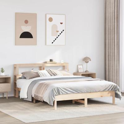 Bedframe zonder matras massief grenenhout 140x200 cm Bedframe zonder matras massief grenenhout 140x200 cm
