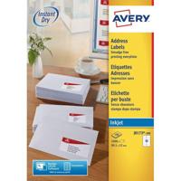 Etiket Avery J8173-10 99.1x57mm wit 100stuks - thumbnail