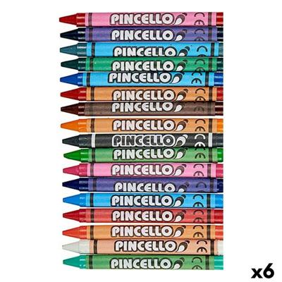 Gekleurde was Pincello Multicolour (6 Stuks)